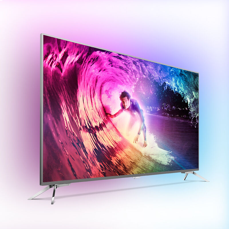 飞利浦（PHILIPS）75英寸75PUF7101流光溢彩语音4K超高清HDR硬屏液晶电视机智能网络
