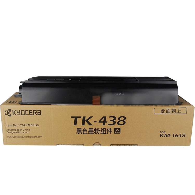 京瓷 TK-438 原装碳粉墨粉  (单位:只) 黑