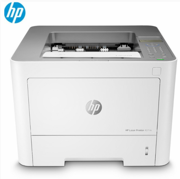 HP LaserJet Pro M409n A4黑白激光高速网络（千兆网卡）双面打印机（激光 普通办公打印机 黑白 40-49）