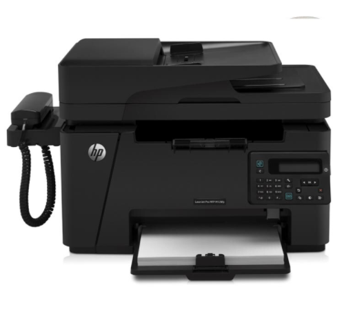 惠普（HP）M128fp  黑白激光一体机 打印复印扫描传真 电话手柄 原厂两年保修服务