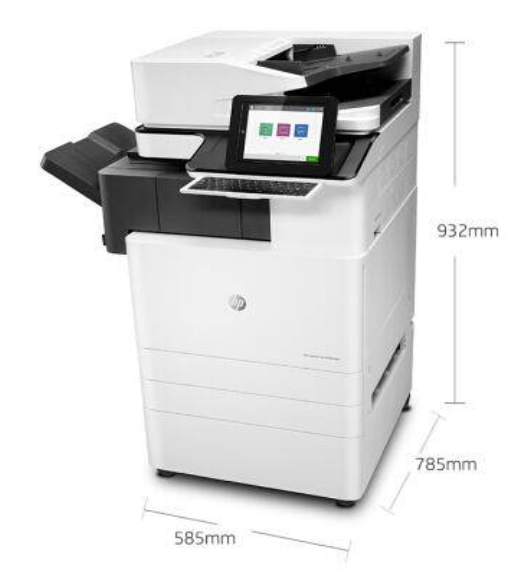 HP Color LaserJet Managed Flow MFP E87660z