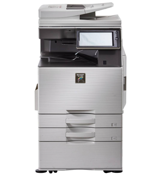 夏普(SHARP) MX-C4081RV 彩色复印机(彩色复印、网络打印、彩色扫描、10.1英寸彩屏，500GB硬盘，二层纸盒，双面自动输稿器)（黑白 A3）