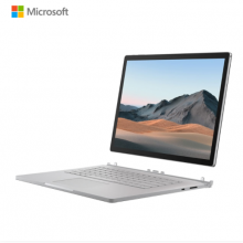 微软 商用移动工作站 Surface Book 3 15英寸 i7/32G/512G/Quadro RTX 3000独显 亮铂金 TLQ-00016