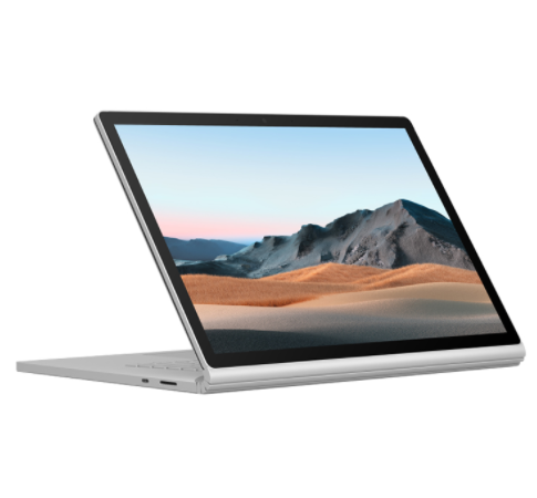 微软 移动工作站 Surface Book 3 15英寸 i7/32G/1TB/独显 亮铂金 SMW-00016