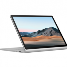 微软 移动工作站 Surface Book 3 15英寸 i7/32G/1TB/独显 亮铂金 SMW-00016