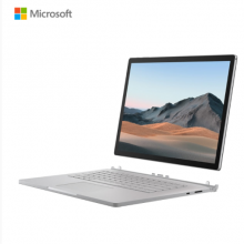 微软 商用移动工作站 Surface Book 3 13.5英寸 i7/32G/1TB/独显 亮铂金 SLU-00016