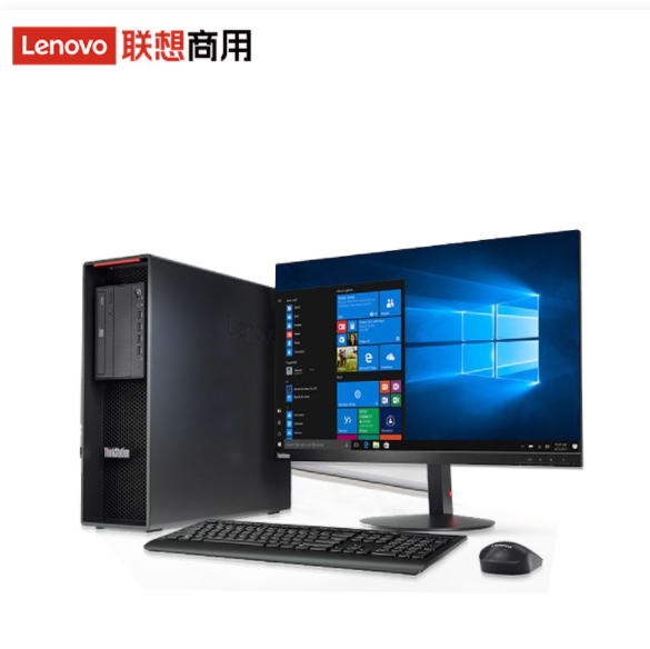 联想（Lenovo）ThinkStation P520/W-2223/32G/256G+2T/P1000 显卡/23.8英寸/图形工作站（否 Intel Intel志强 DOS）