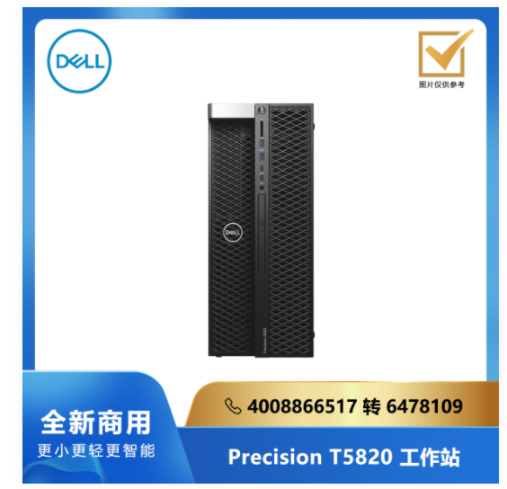 DELL Precision T5820 系列工作站/i9-10900X/64G/512G SSD+1T SSD/2T SATA/RTX 3090, 24G独显/Win10/三年