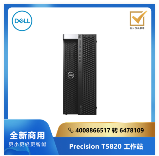 DELL Precision T5820 系列工作站/i9-10900X/128G/1T SSD/1T SATA/RTX 3090, 24G独显/Win10/三年