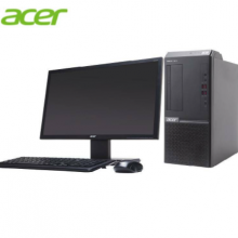 Acer(宏碁)台式计算机Veriton D750 AMD R5-2600/8G/1T/2G独显/DVDRW/21.5寸显示器win10