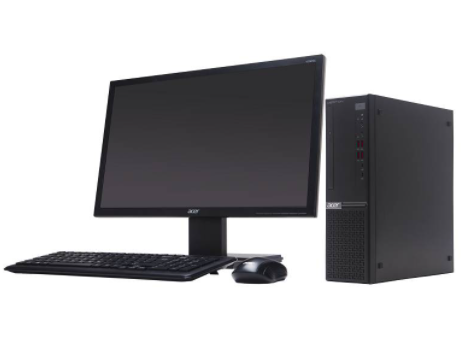 Veriton B850（Intel 机械硬盘+固态硬盘）( I7-9700/Q370/16G/1T+128GSSD/2G独显/DVDRW/21.5LED)
