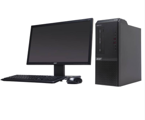 Veriton D850 8091（Intel 酷睿i5-9代 机械硬盘+固态硬盘） ( I5-9500/Q370/8G/1T+128GSSD/2G独显/DVDRW/23.8LED)
