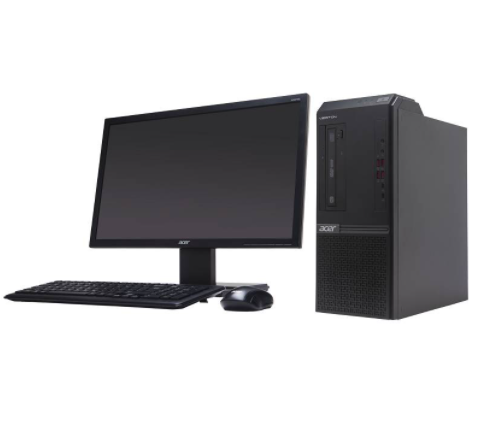 ACER Veriton D850（Intel 酷睿i7-9代 机械硬盘+固态硬盘 独立）( I7-9700/Q370/16G/1T+128GSSD/2G独显/DVDRW)