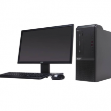ACER Veriton D850（Intel 酷睿i7-9代 机械硬盘+固态硬盘 独立）( I7-9700/Q370/16G/1T+128GSSD/2G独显/DVDRW)