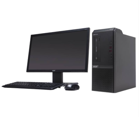 ACER Veriton D850 8091（Intel 酷睿i5-9代 机械硬盘+固态硬盘 独立）( I5-9500/Q370/8G/1T+128GSSD/2G独显/DVDRW)