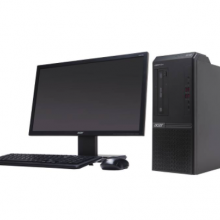 ACER Veriton D850 8091（Intel 酷睿i5-9代 机械硬盘+固态硬盘 独立）( I5-9500/Q370/8G/1T+128GSSD/2G独显/DVDRW)