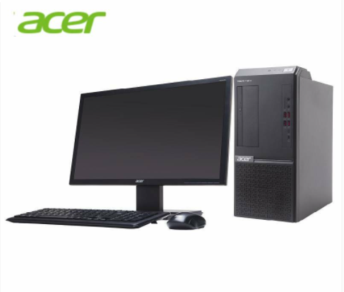 Acer(宏碁)台式计算机Veriton D650 I5-8400/8G/1T/2G独显/DVDRW/21.5寸显示器（Intel 机械硬盘）