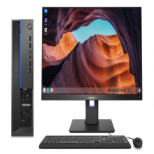 清华同方 超翔TF830-V050 飞腾FT2000 4核 2.6GHz/8G/256G SSD/独显/DVDRW/23.8寸显示器