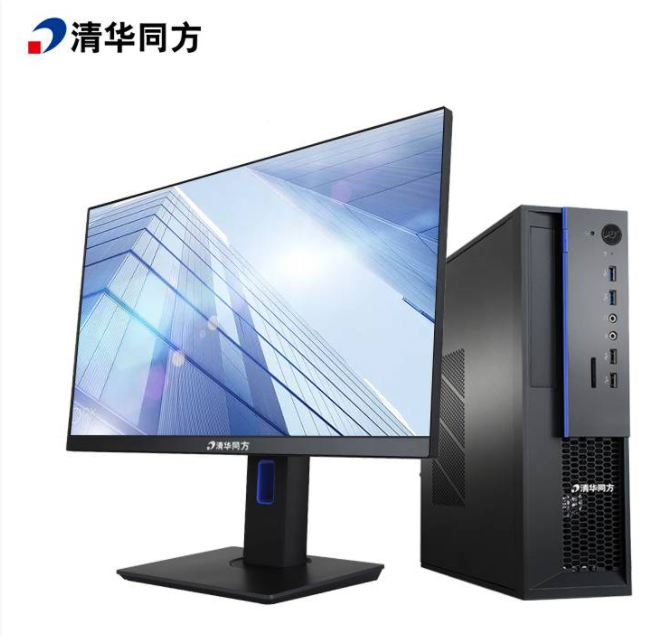 清华同方 超翔TL630-V001 龙芯3A4000 4核 1.8GHz/8G/256G SSD/独显/DVDRW/23.8寸显示器