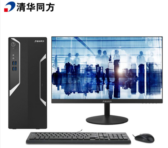 清华同方 超越E500-90067 AMD A6 8580/4G /1T /DVDRW /Win10