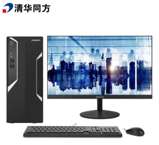 清华同方 超越E500 塔式工作站 i7-9700/8G/1T/三年保修