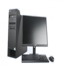 清华同方 超越E500 工作站 i7-9700/16G/256G+2T/4G独显/DVDRW/23.8英寸