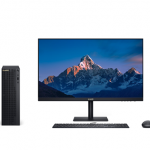 华为MateStation B515PUL-WEH9B(R5-4600G处理器 8+1TB HDD) +AD80HW显示器【WIN10（AMD 锐龙 R5-4600G 机械硬盘）