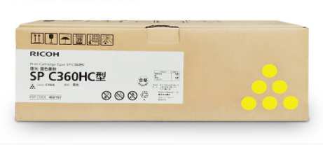 理光黑色墨粉盒SP C360HC型