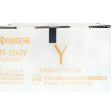 京瓷(KYOCERA)TK-5243Y 黄色 墨粉/墨盒（适用京瓷P5026/M5526系列）