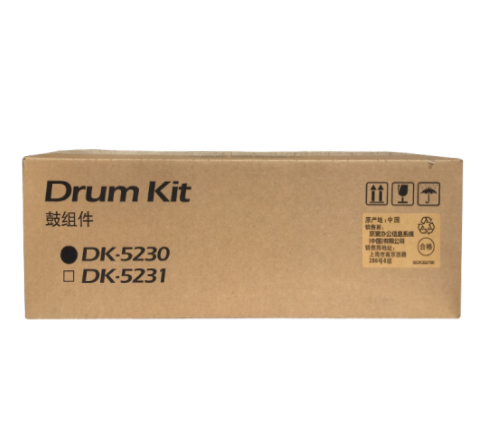 京瓷(KYOCERA)DK-5230 黑色 硒鼓（适用京瓷ECOSYS P5021cdn/P5021cdw）