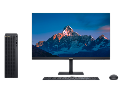 华为台式机擎云W515 Kirin990/8GB/256GB/CD30/无光驱/无wifi蓝牙（否 固态硬盘 集成 UOS）